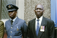 Young and old soldier (c) Charlie Phillips, 2004