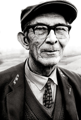 'Groundsman, E.15 (1965)' by John Claridge